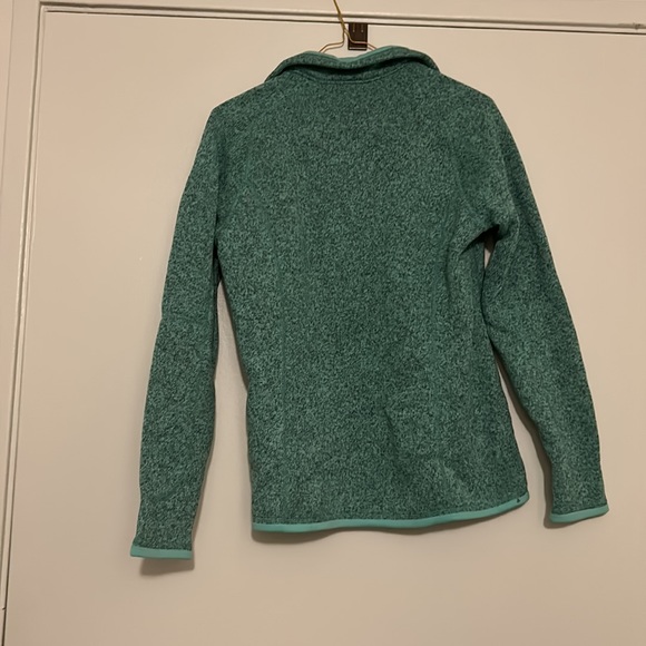 Women’s Patagonia W’s Better Sweater Quarter Zip - Size Small in Galah Green. - Picture 3 of 7
